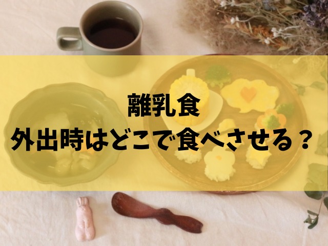 離乳食は外出時どこで食べさせる 電子レンジがない時は 持ち物も紹介 べびまに